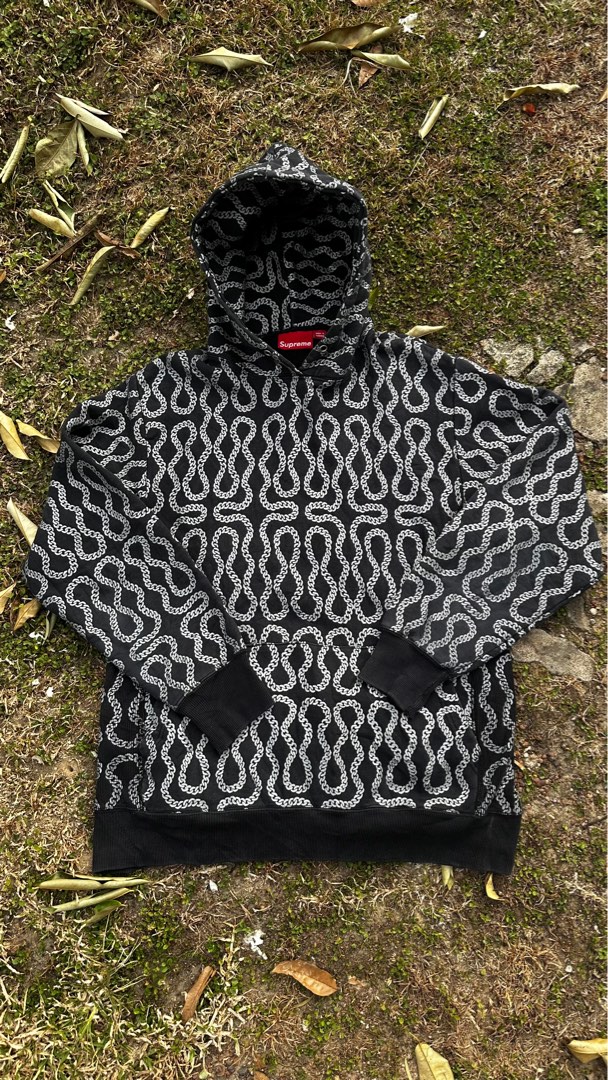 supreme chain hoodie
