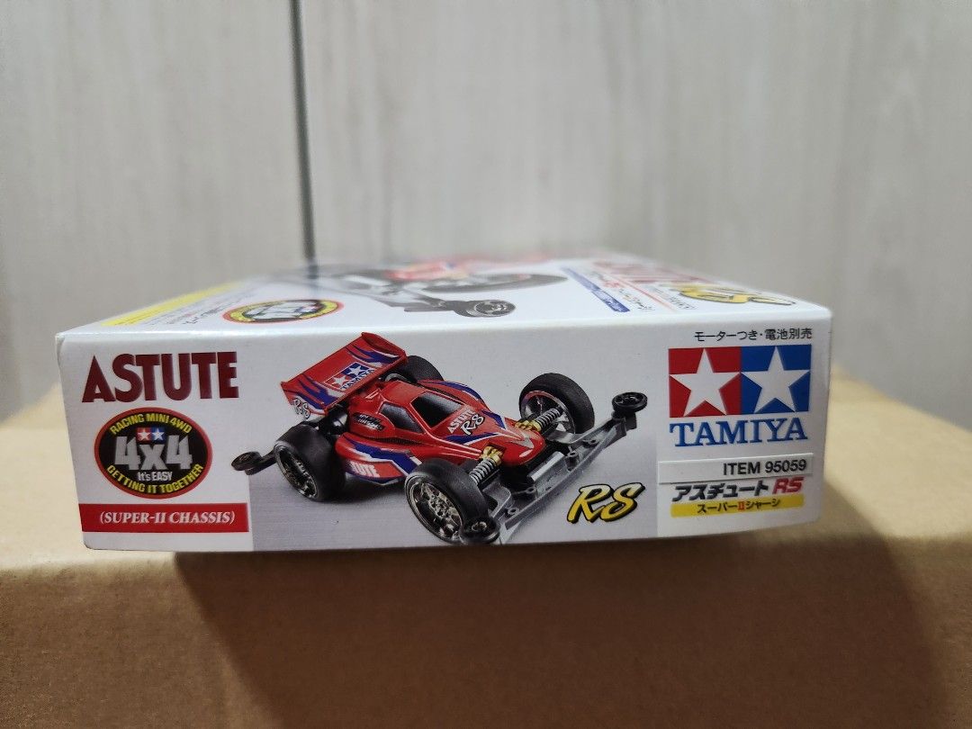 Tamiya Astute RS Red Metallic 95059, Hobbies & Toys, Toys & Games