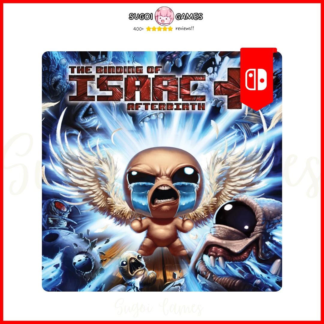 The Binding of Isaac: Afterbirth+ Nintendo Switch (Launch Edition / 1st  Print) 867528000307