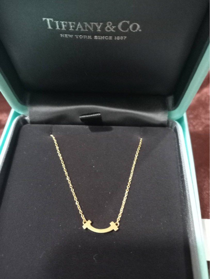 Tiffany Co. Mini Smile gold