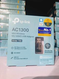 TP-Link ARCHER T3U AC1300 Mini Wireless MU-MIMO USB Adapter | WiFi Adapter | WiFi Dongle Rece...