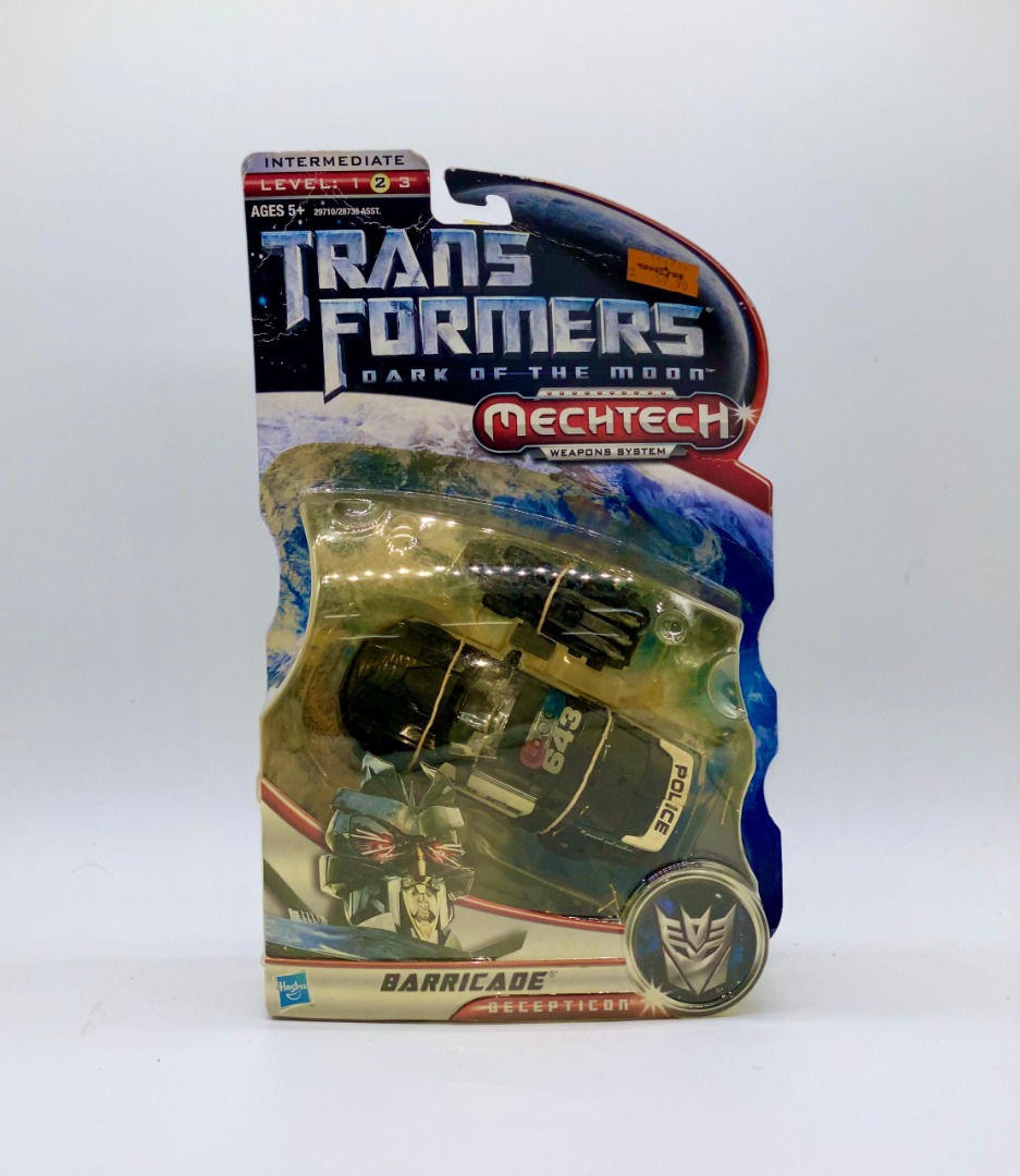 Transformers Dark of the Moon MechTech Deluxe Barricade, Hobbies & Toys ...