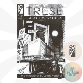 TRESE: SHADOW ANGELS #1 by Budjette Tan and Kajo Baldisimo (Signed)