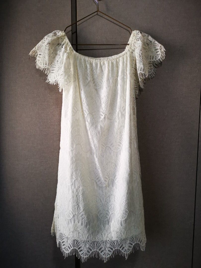 Valley Girl White Lace Dress Never Worn