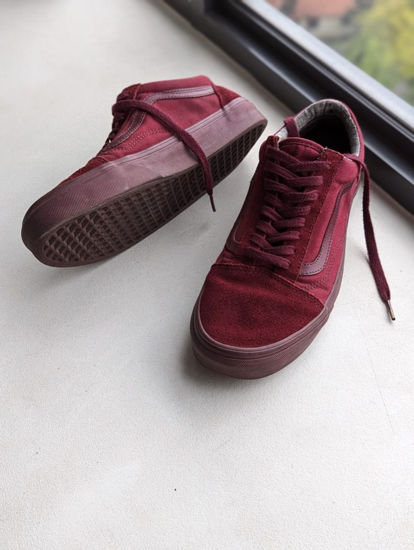 Vans old skool mono port royale best sale