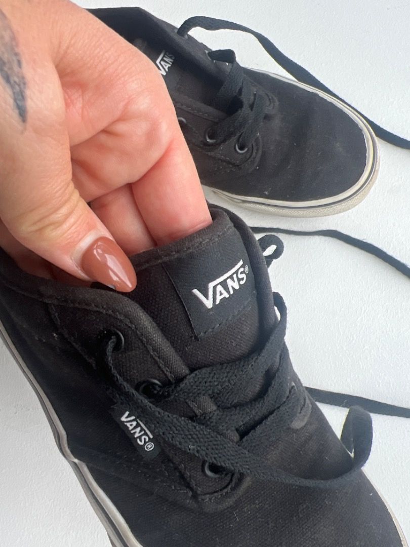 Vans sneakers black size 2.5 UK