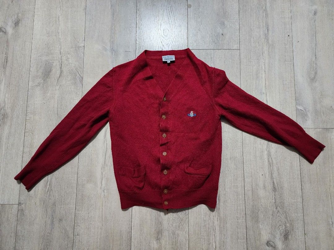 Vivienne Westwood Red Cardigan Men size L Carousell