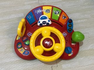 Preloved Toy - Vtech Steering Wheel Toy - Tiny Tot Driver