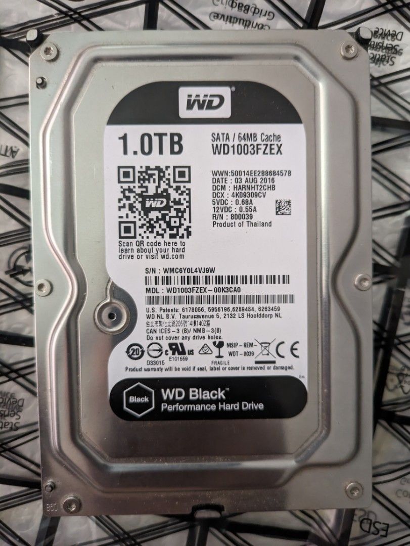 Western digital wd black 1tb top