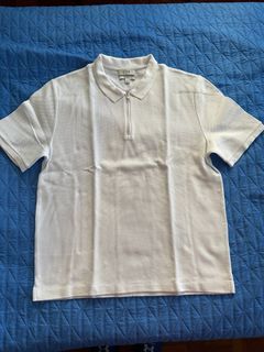 White COS Polo Shirt