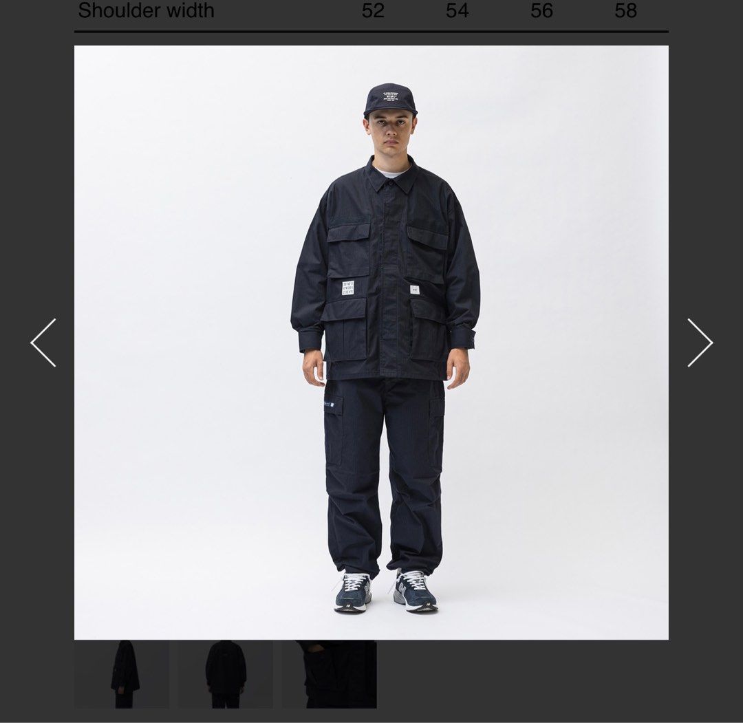 WTAPS JMOD 01/LS/NYCO.RIPSTOP.IDENTITY 四袋23AW, 名牌, 服裝- Carousell