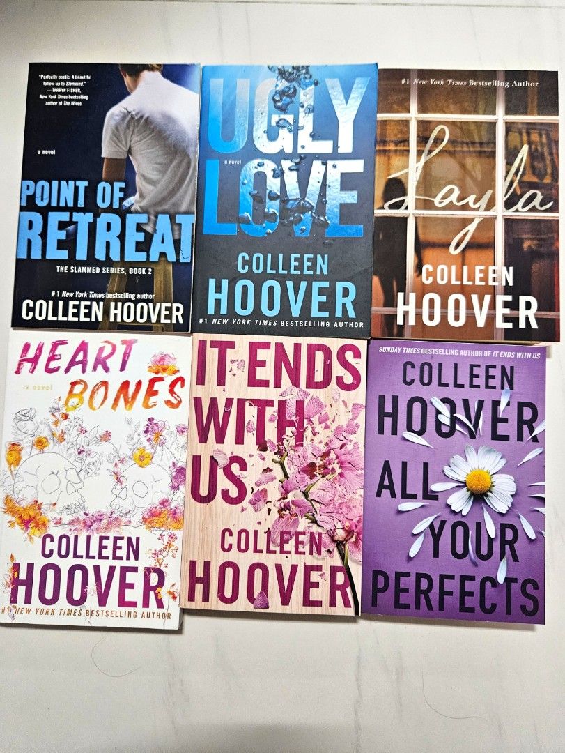 YA BookTok Fiction Books Colleen Hoover It Ends With Us