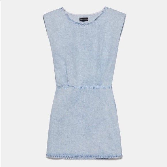 Zara denim washed dress BNWT (Category: Dresses) located in Taguig. Submitted by herstyles (Listing ID 1286960538, Image 2). Description: .