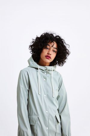 Hooded best sale raincoat zara