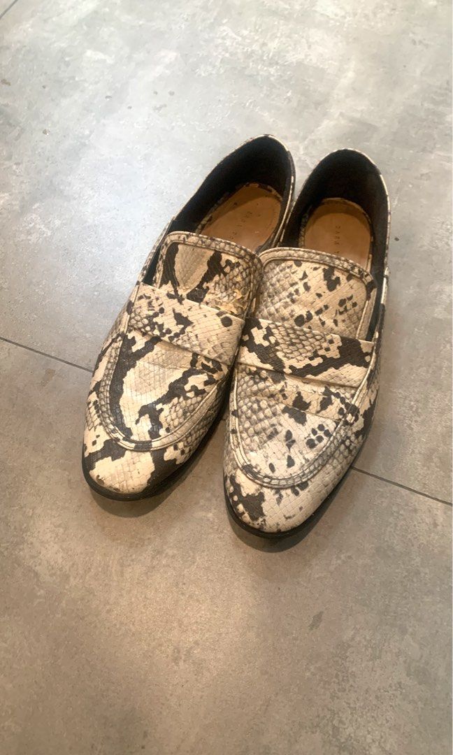 Zara snake shoes clearance