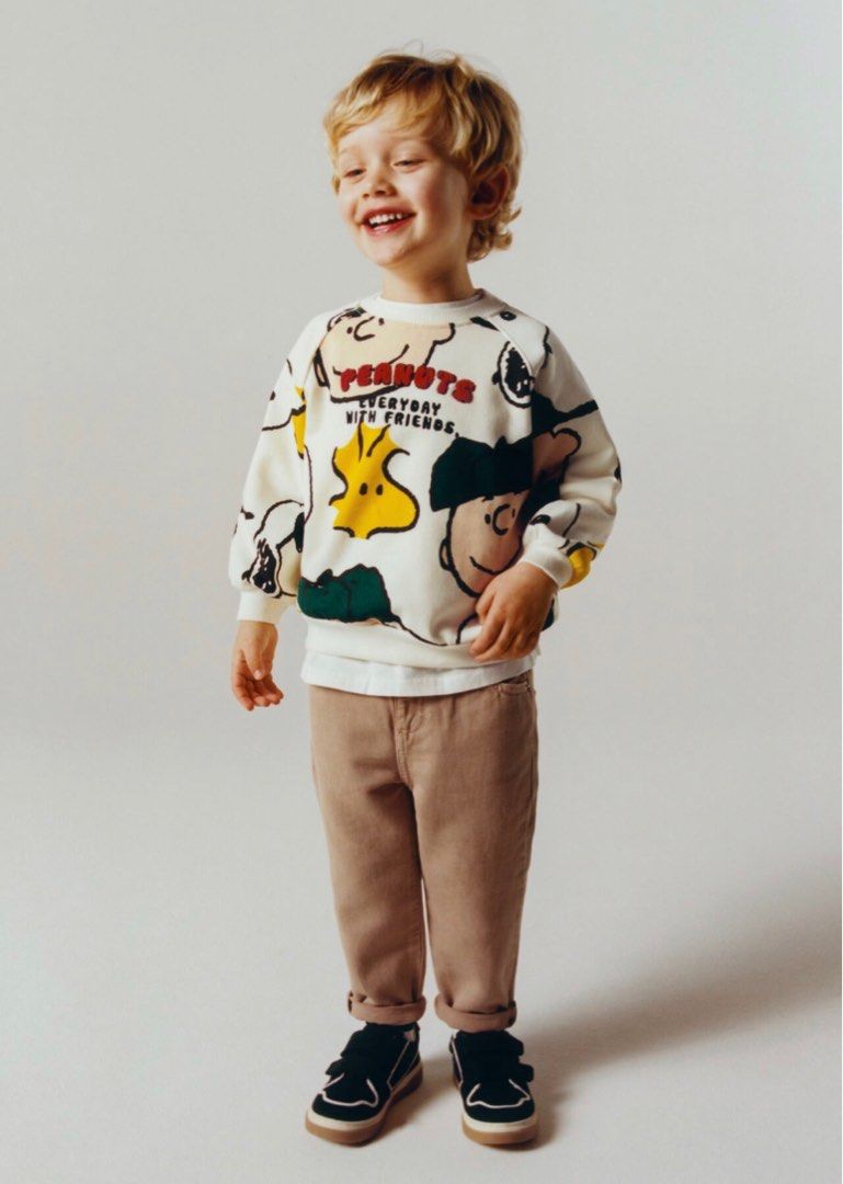 Zara Snoopy Friends Sweater