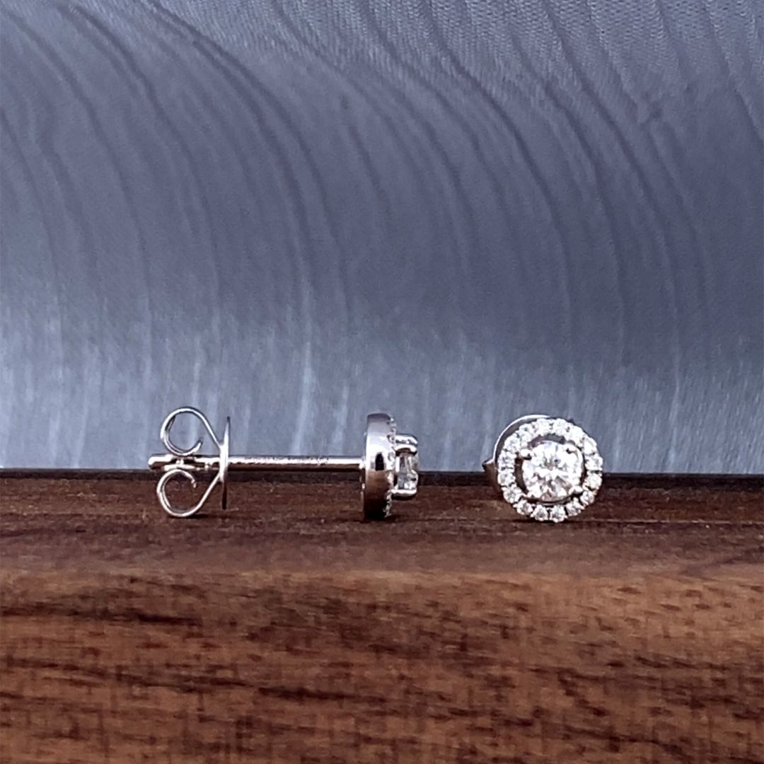 White gold earrings best sale for women
