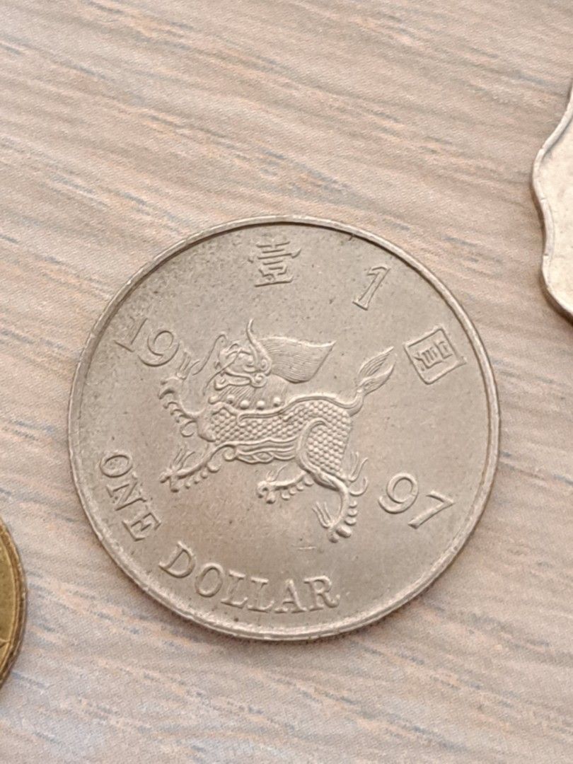 1997年1毫，1圓，2圓洋紫荊香港回歸特別版硬幣, 興趣及遊戲, 收藏品及紀念品, 錢幣- Carousell