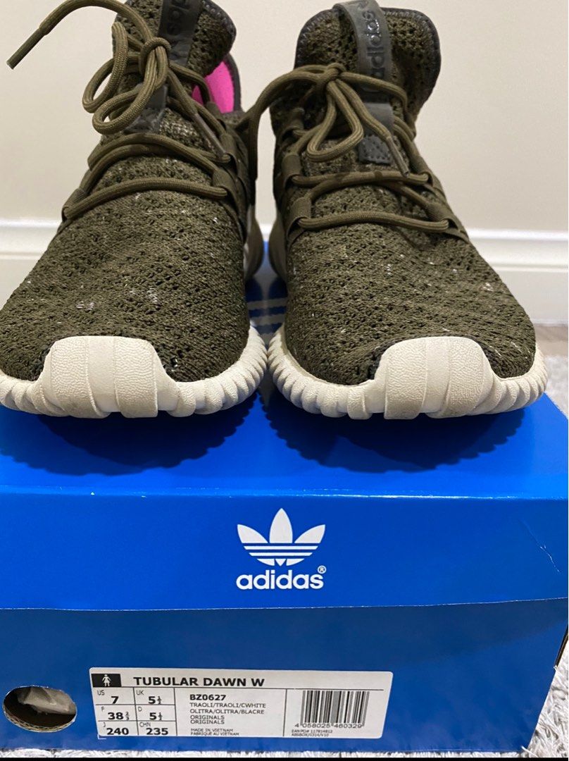 Adidas tubular verde militar shop