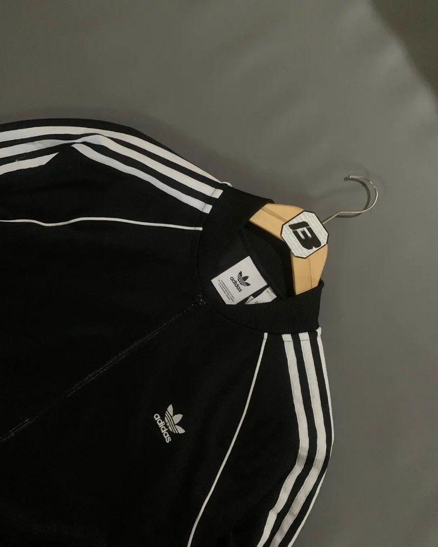 Adidas Originals SST Superstar Track Jacket Black White CW1256