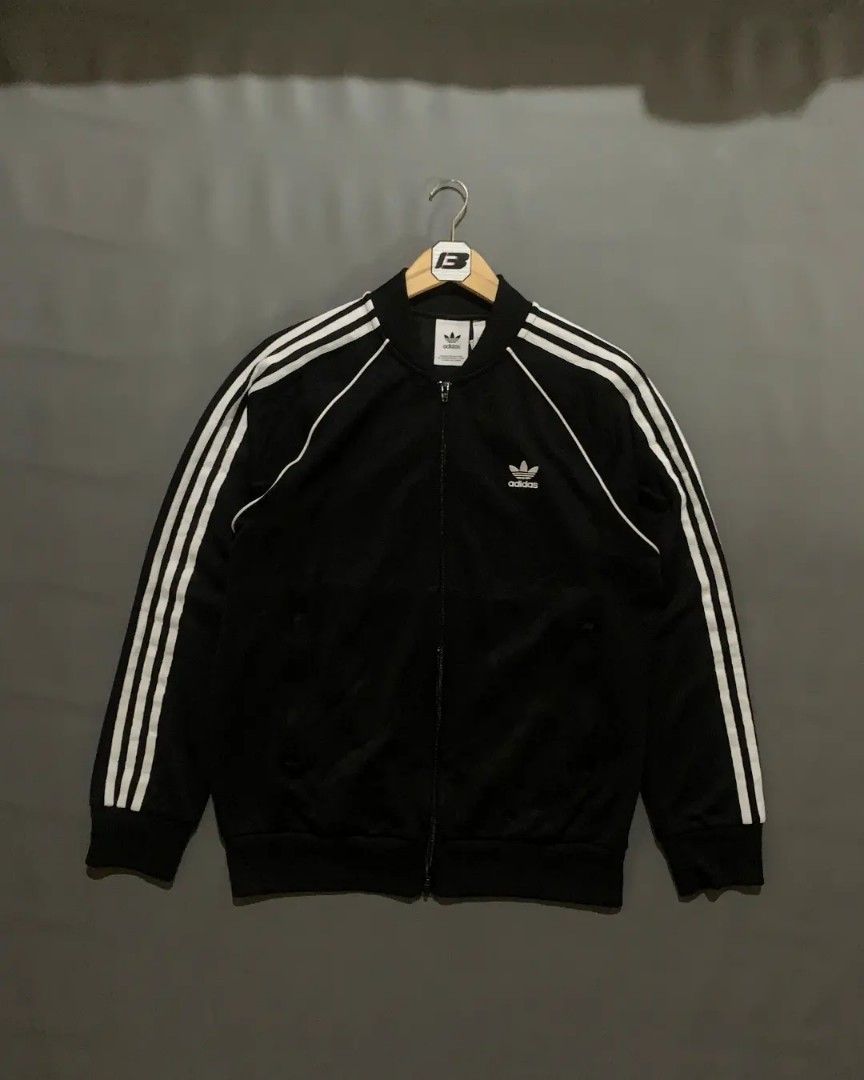 Adidas Originals SST Superstar Track Jacket Black White CW1256