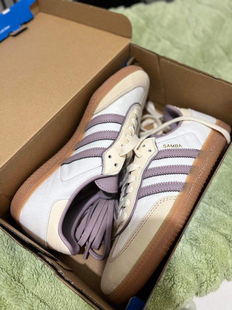 ADIDAS SAMBA LILAC JAPAN RELEASE ONLY, Women's Fashion, Footwear, Sneakers  on Carousell