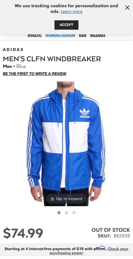 Clfn windbreaker best sale