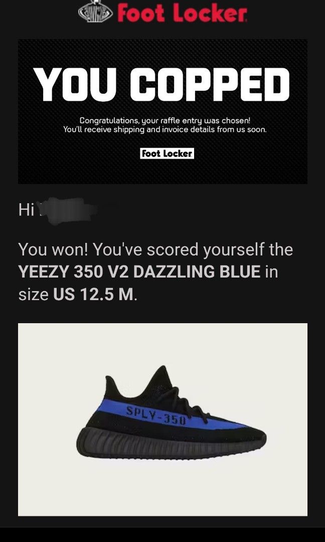 Adidas yeezy confirmation email on sale