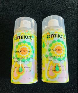 amika un.done volume and matte  spray texture