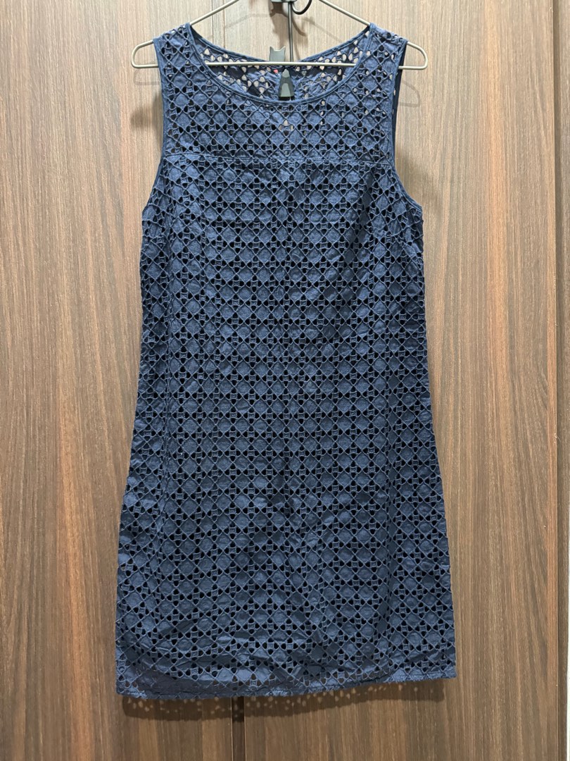 Ann taylor hotsell blue lace dress