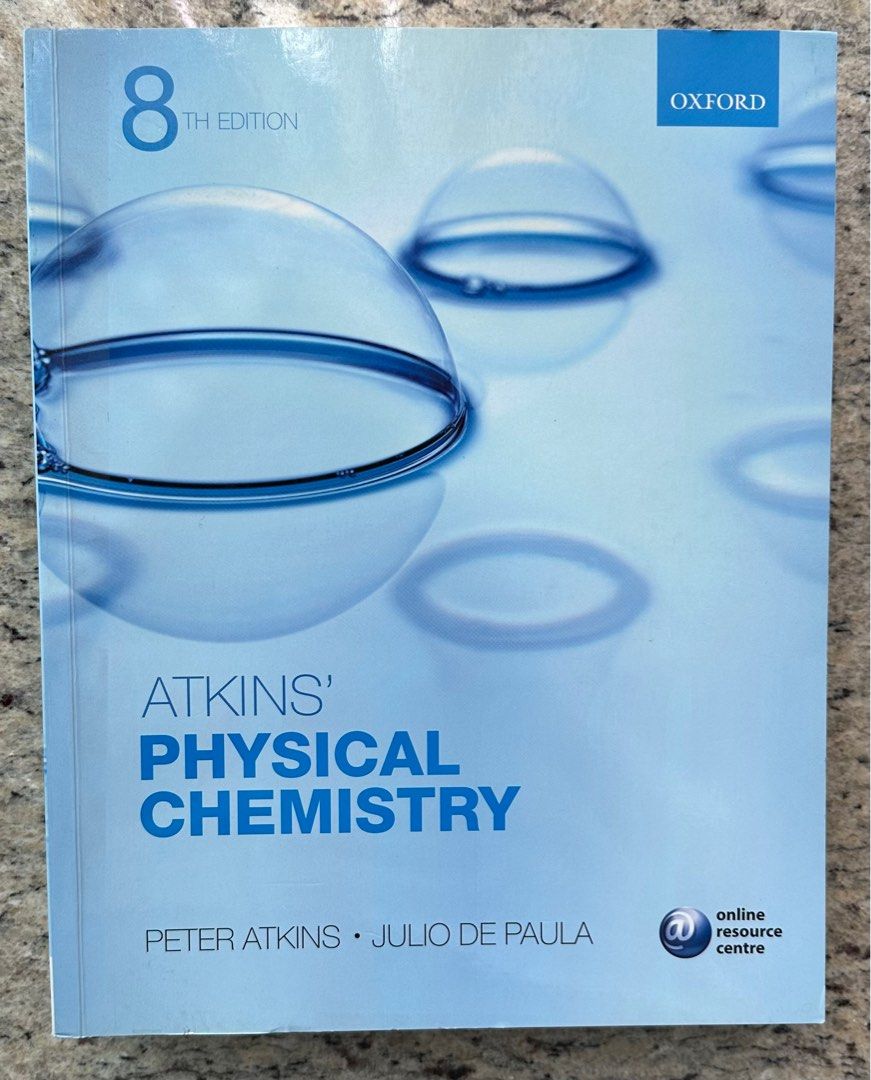 Atkins' Physical chemistry 8th edition, 興趣及遊戲, 書本& 文具 
