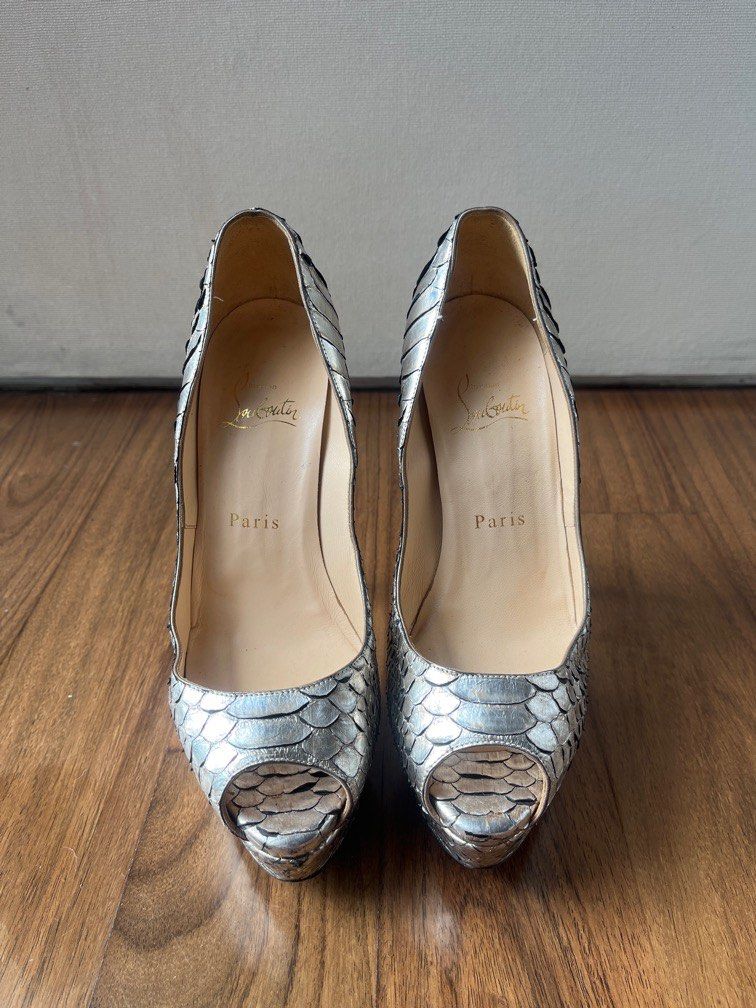 Christian louboutin snakeskin online