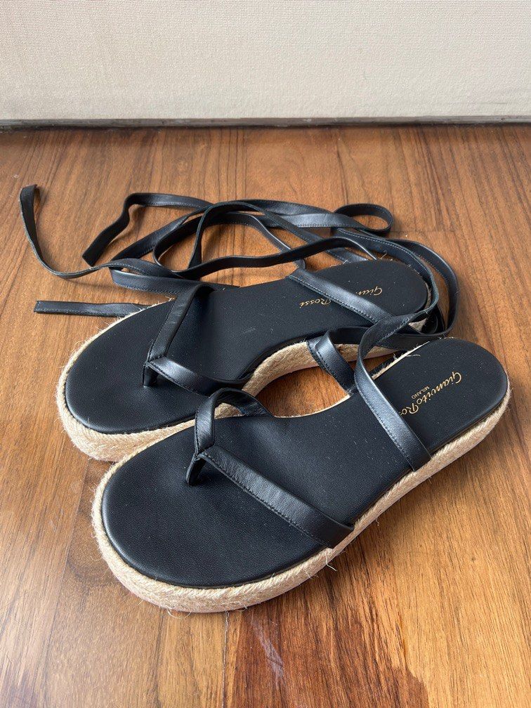 Authentic Like New Gianvito Rossi Lace Up Sandals