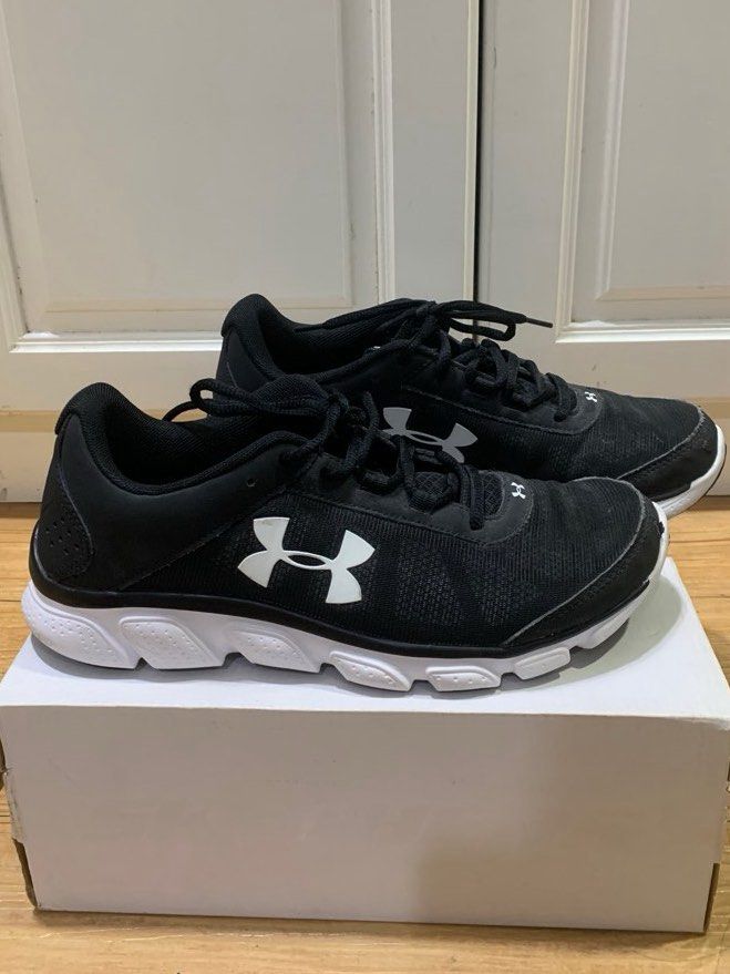Authentic Under Armour Micro G Assert Black Walking or Running Shoes Women s Fashion Footwear Sneakers on Carousell
