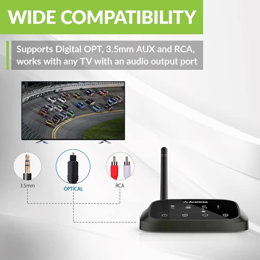 Avantree certified aptx hd bluetooth transmitter shop
