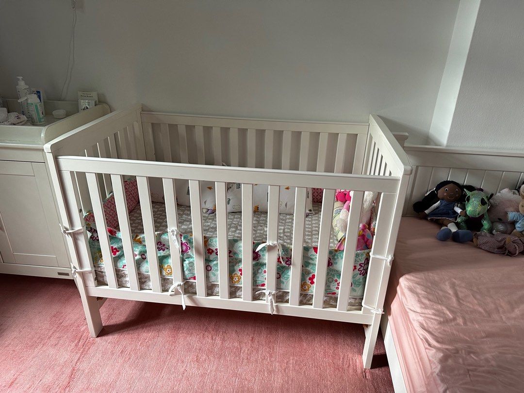 Baby Cot Grotime and mattress Babies Kids Baby Nursery Kids