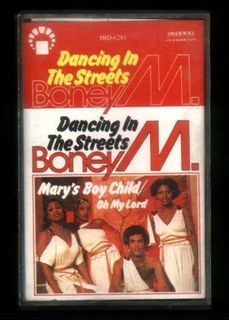 BONEY M. - DANCING IN THE STREET CASSETTE TAPE