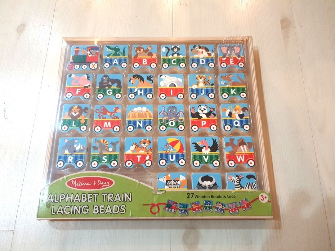 Melissa and doug alphabet beads outlet