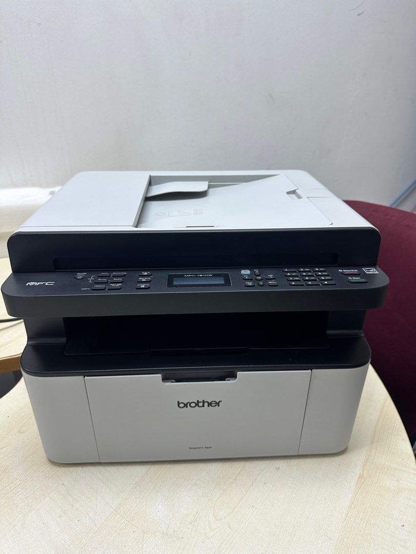 Brother MFC-1910w Multi-Function Wireless Mono Laser Printer  (Print/Copy/Scan/Fax)