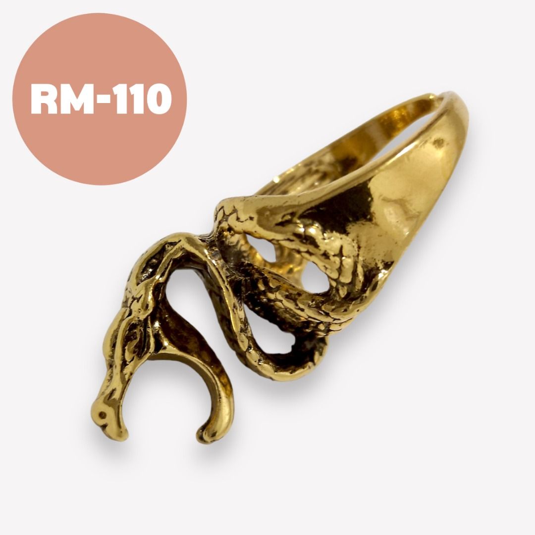 Gold discount biker jewelry