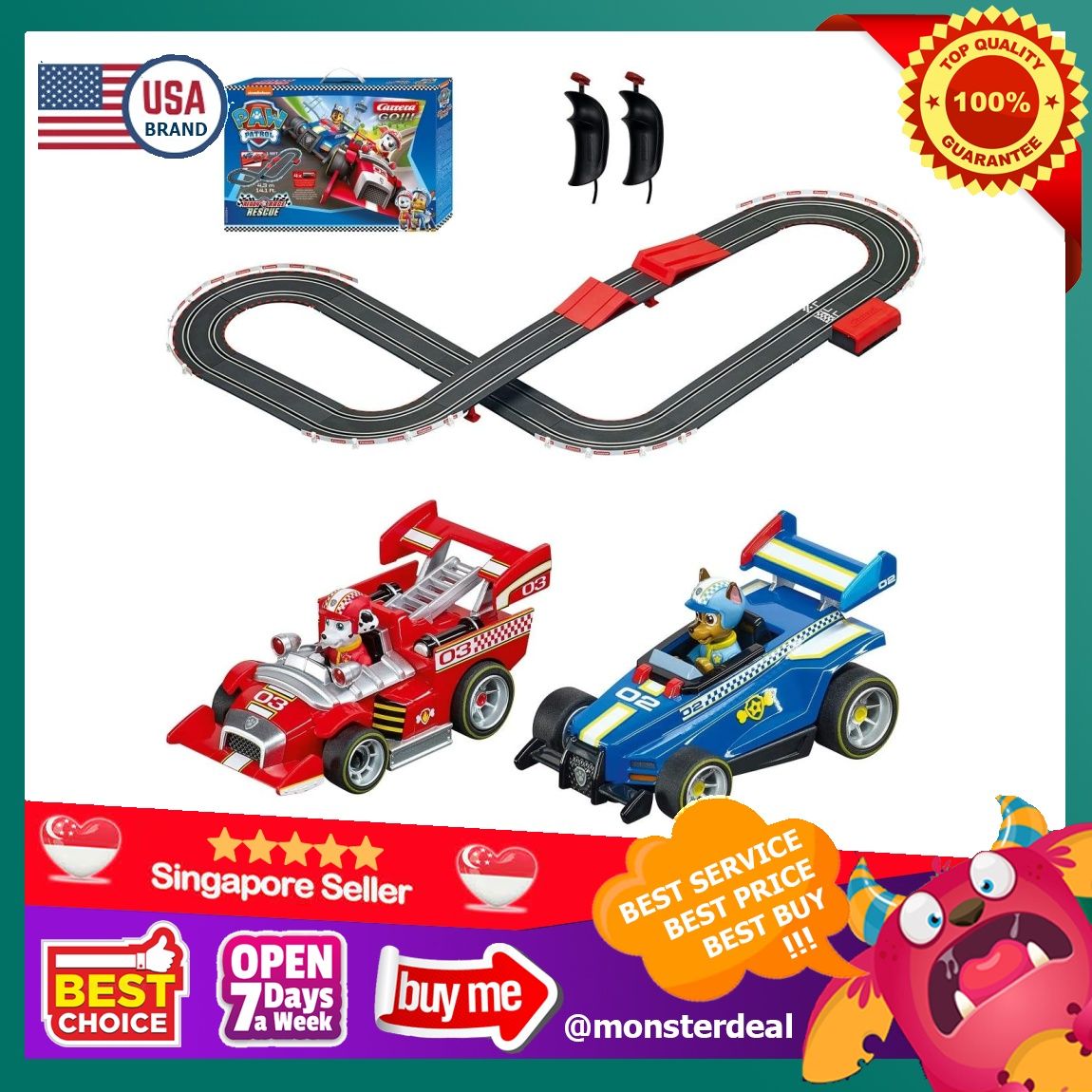 Carrera GO 63514 Official Licensed PAW Patrol Battery Operated