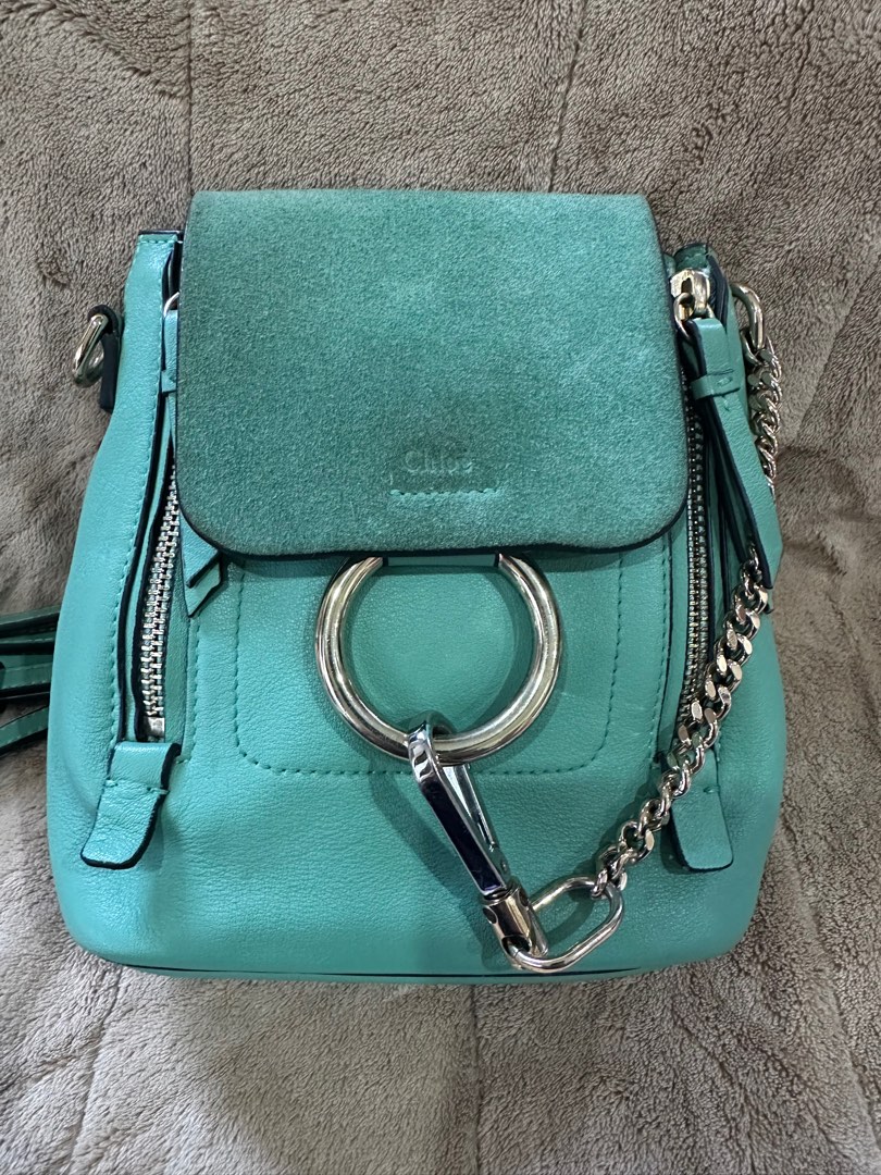 Chloe faye backpack green cheap