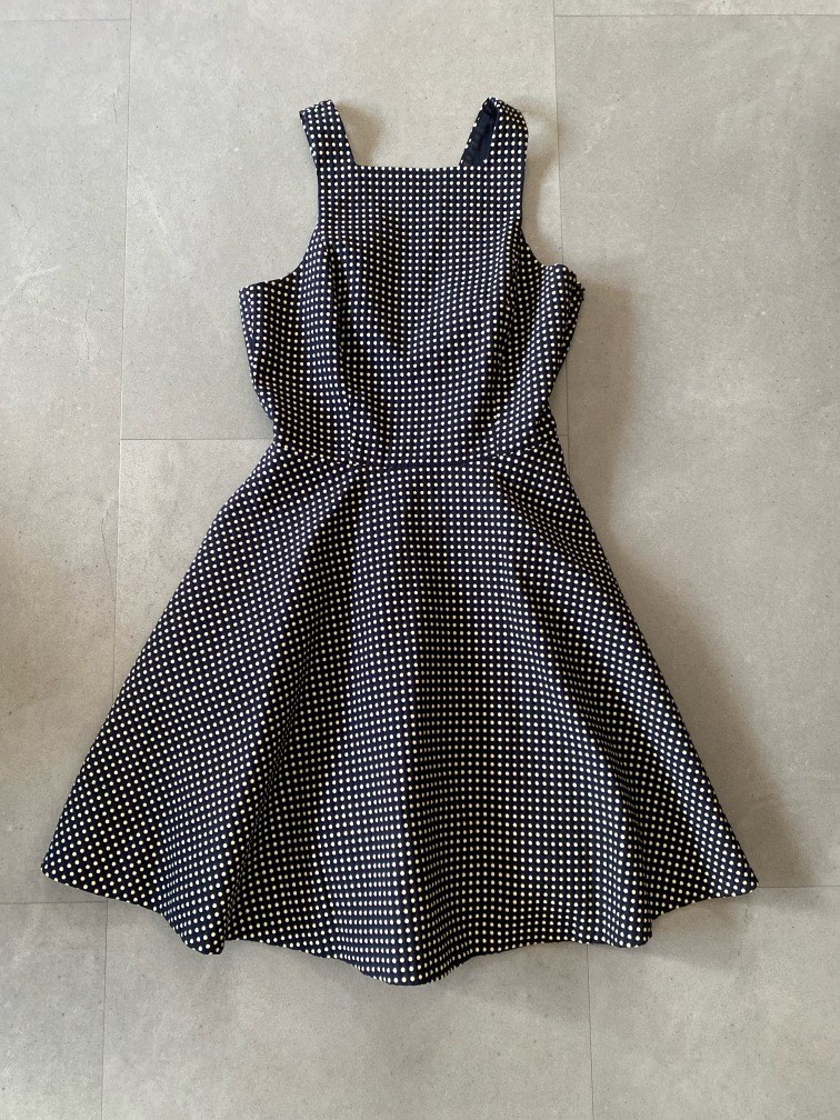 Club monaco polka dot dress best sale