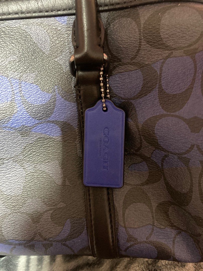 Men's coach overnight 2025 bag