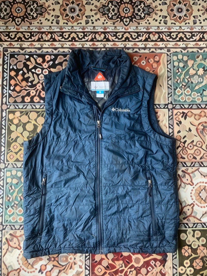 Columbia men's crested butte ii omni heat puffer vest online
