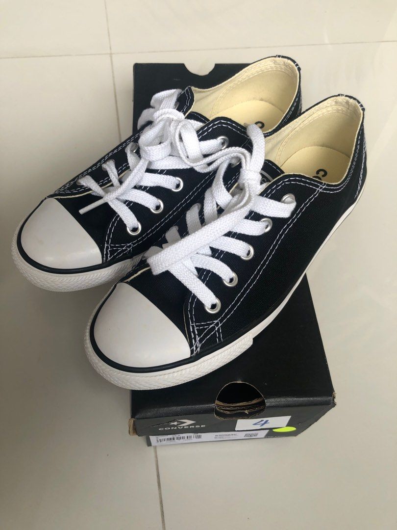 Converse black Men s Fashion Footwear Sneakers on Carousell