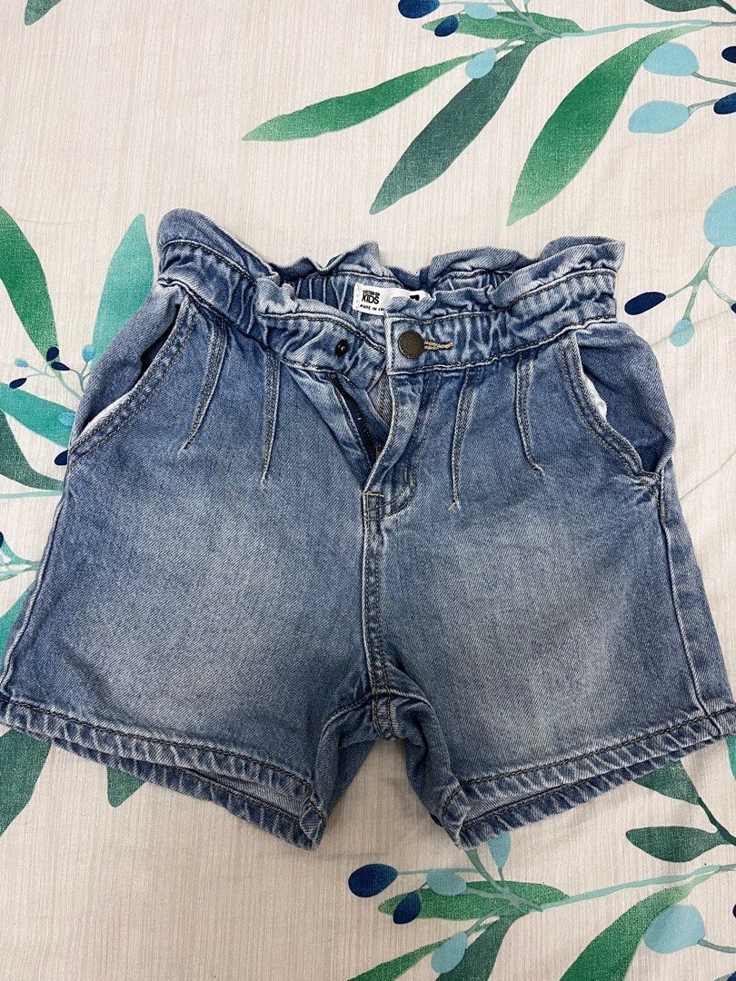 Youth Girl's Stretch Cotton Booty Shorts