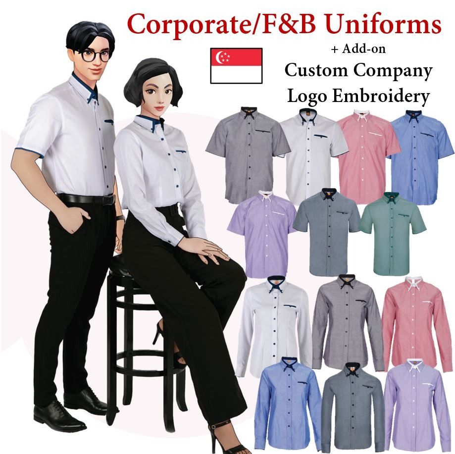 Custom Uniform Logo F&B Reception Hotel Restaurant Uniform Corporate F1 ...