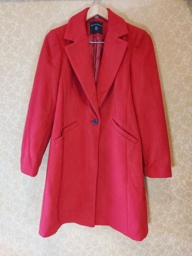 Dorothy Perkins Red Coat Women s Fashion Coats Jackets and