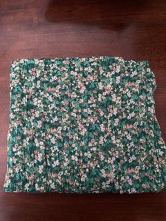Floral green scarf for sale